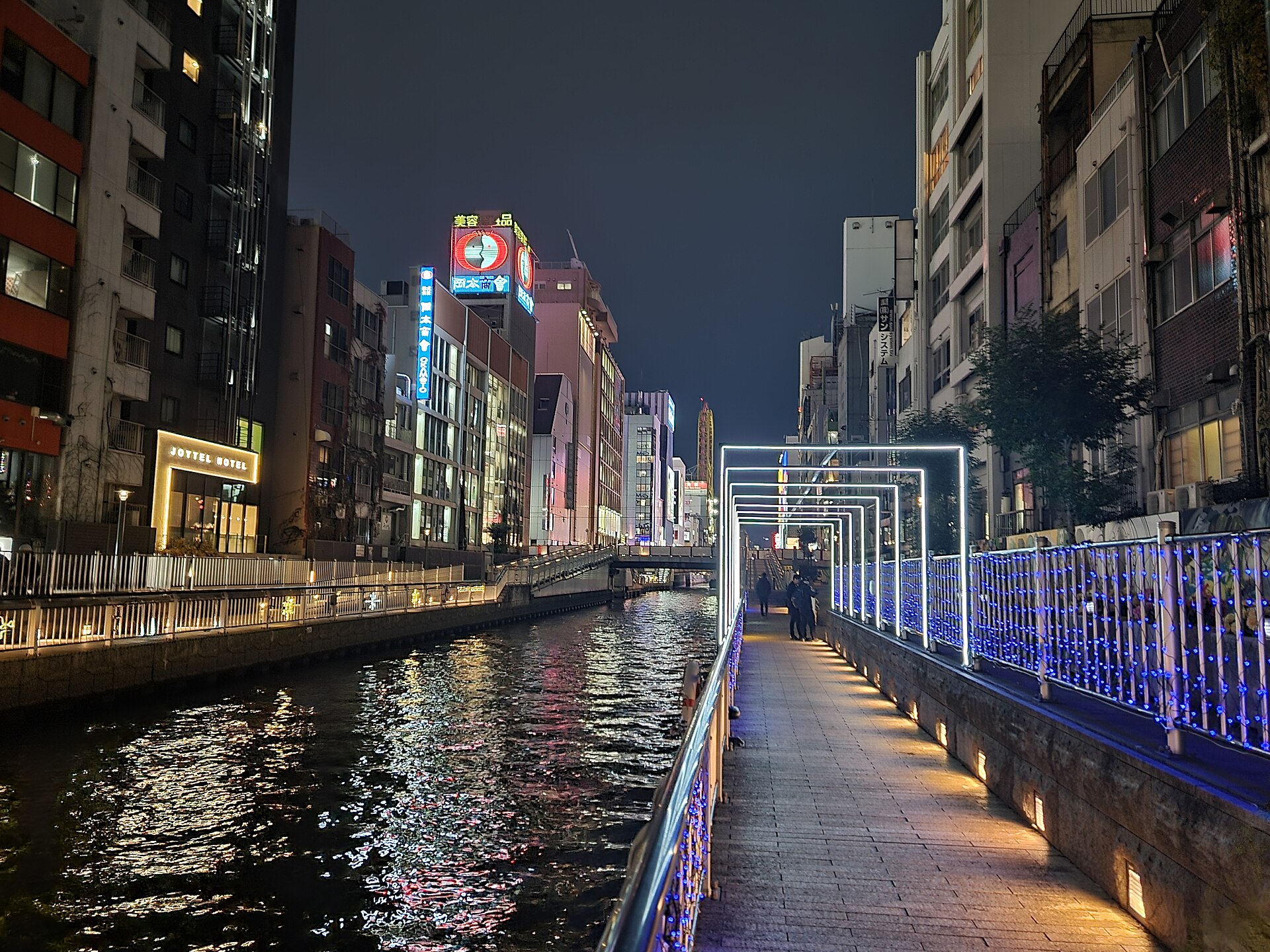 道顿堀河夜景